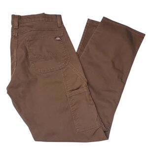 Dickies Flex Regular Men's Brown Utility Pants Size 32 X 32